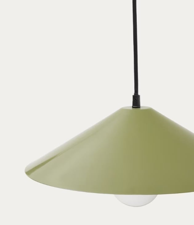 Aplica verde din metal Kally Kave Home