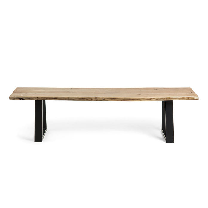 Bancheta maro din lemn 180 cm Alaia Kave Home