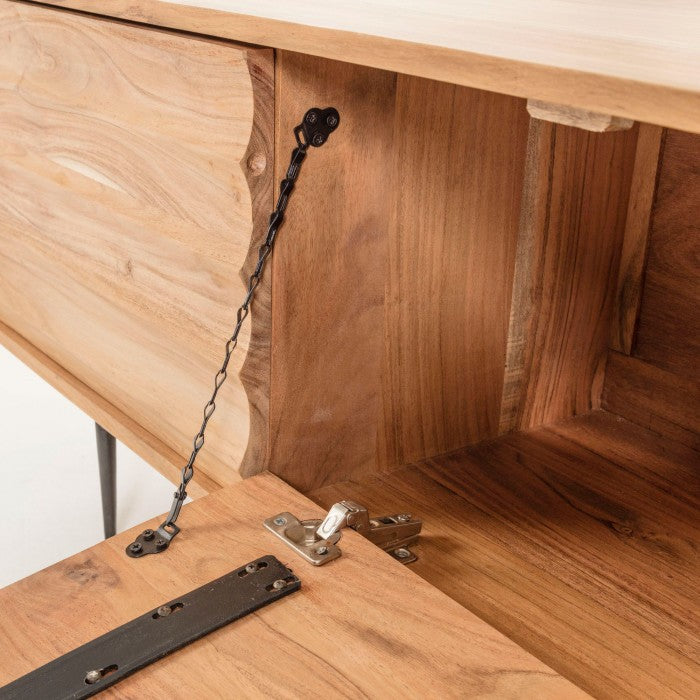 Comoda TV din lemn 147 cm Delsie Kave Home