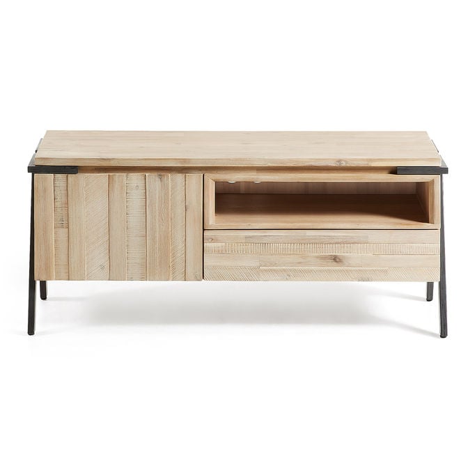 Comoda TV maro din lemn 125 cm Thinh Kave Home