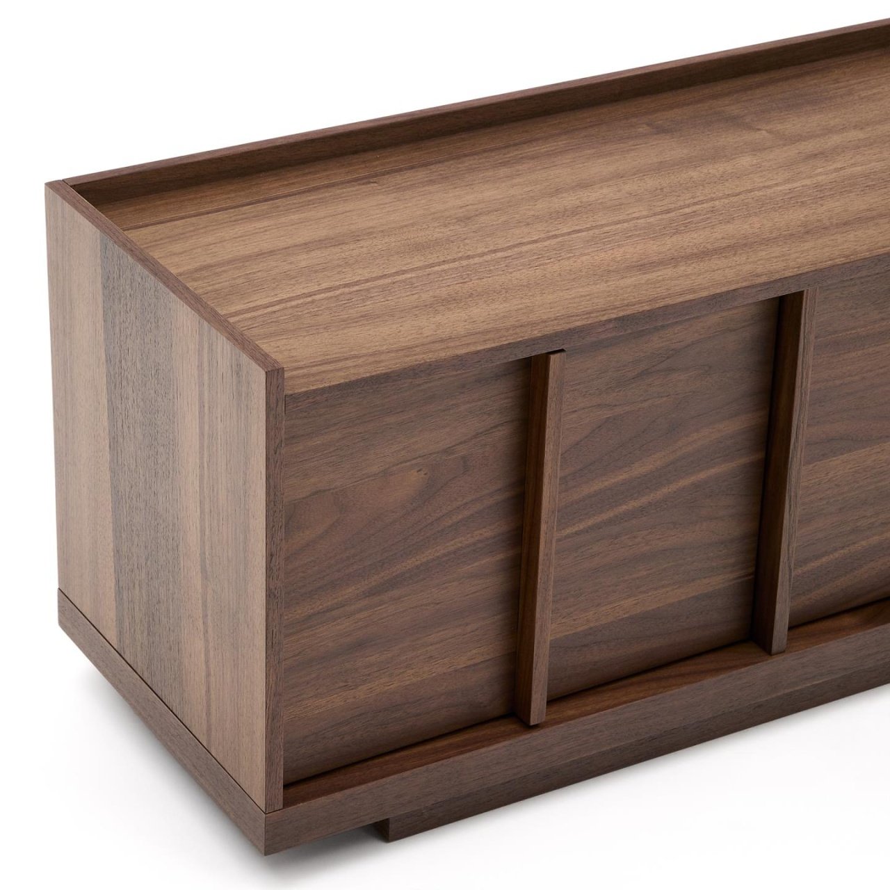 Comoda TV maro din lemn 200 cm Onix Kave Home