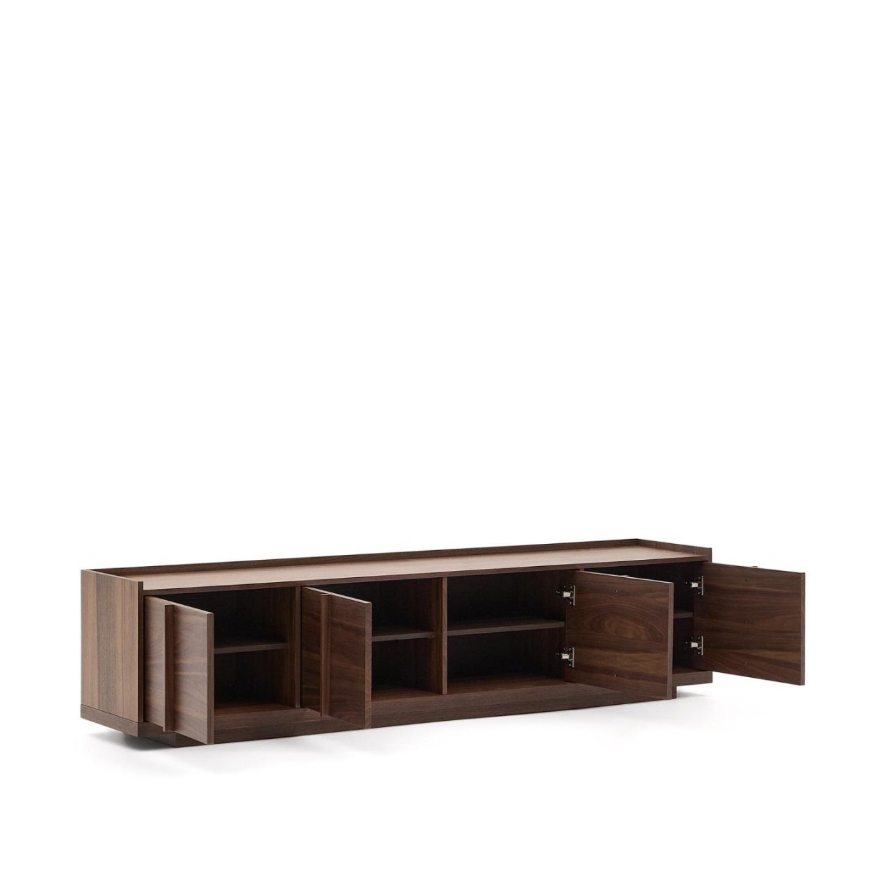 Comoda TV maro din lemn 200 cm Onix Kave Home