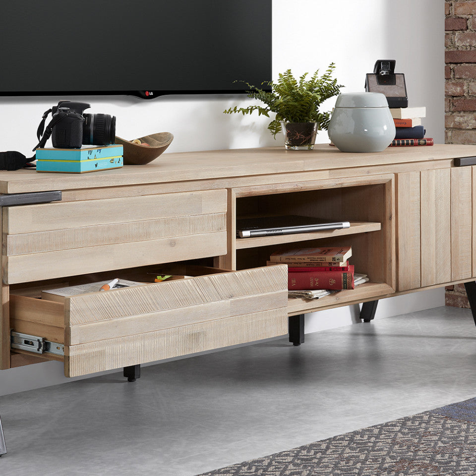 Comoda TV maro lemn 165 cm Thinh Kave Home