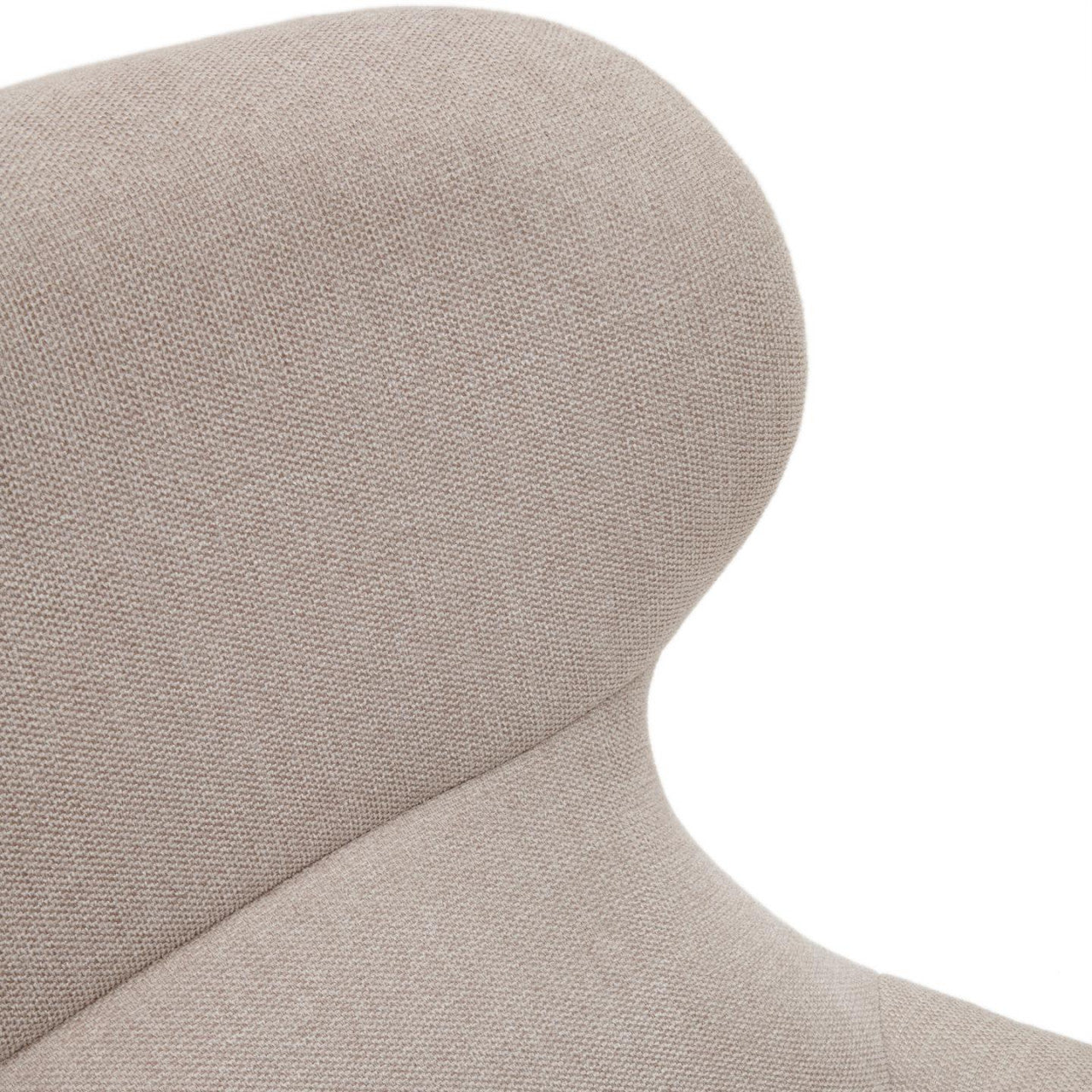 Fotoliu bej din textil Belina Kave Home