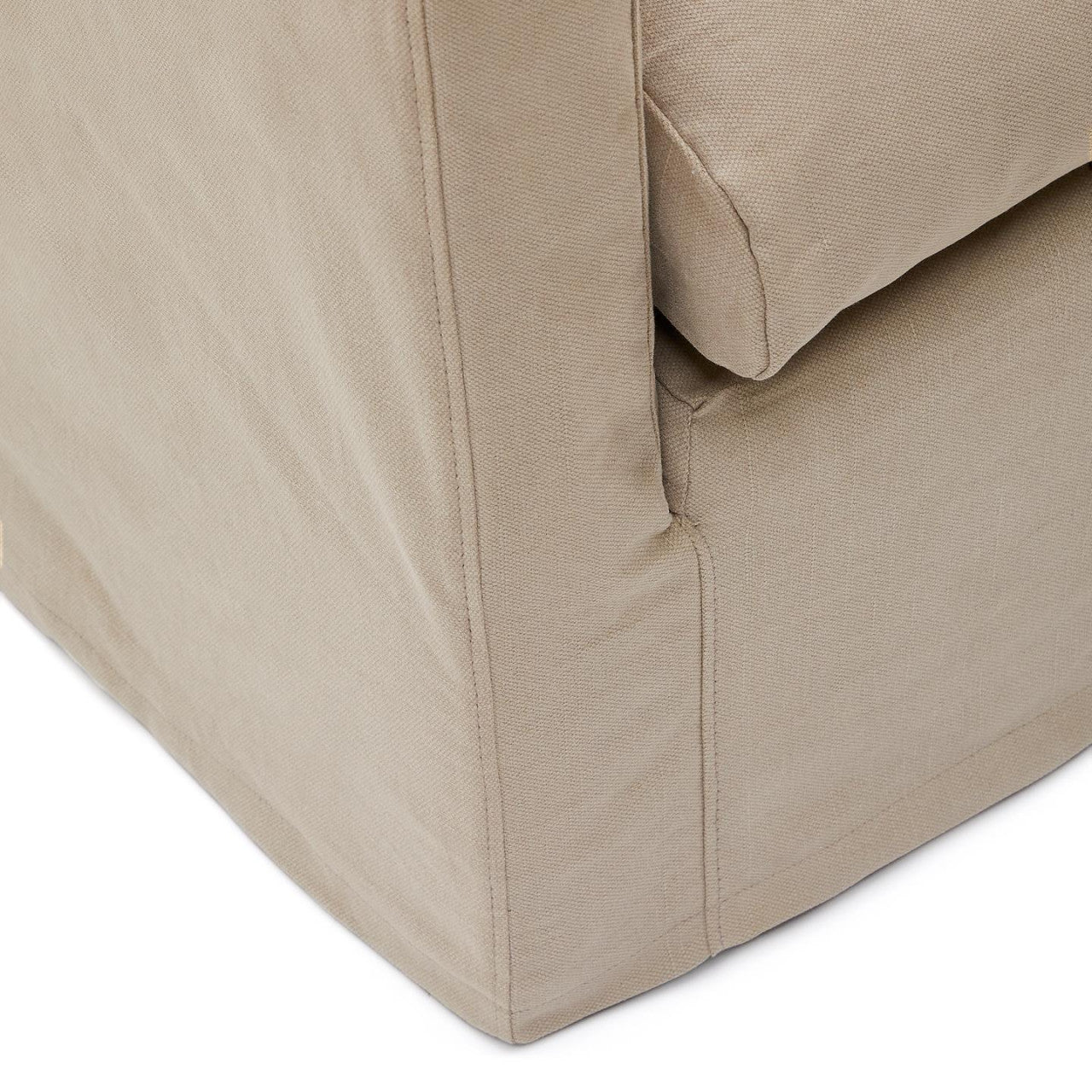 Fotoliu grej din textil Nora Kave Home