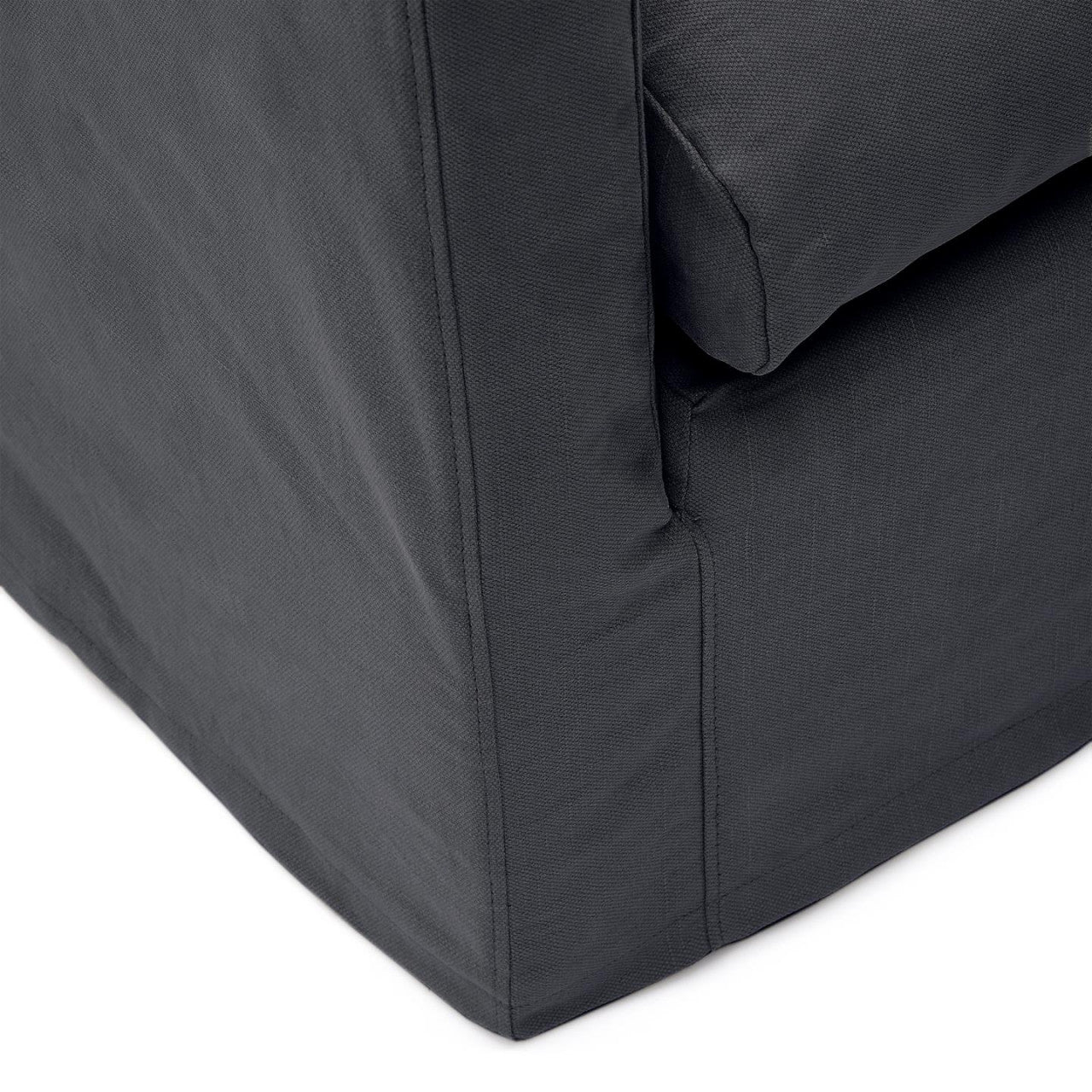 Fotoliu gri din textil Nora Kave Home