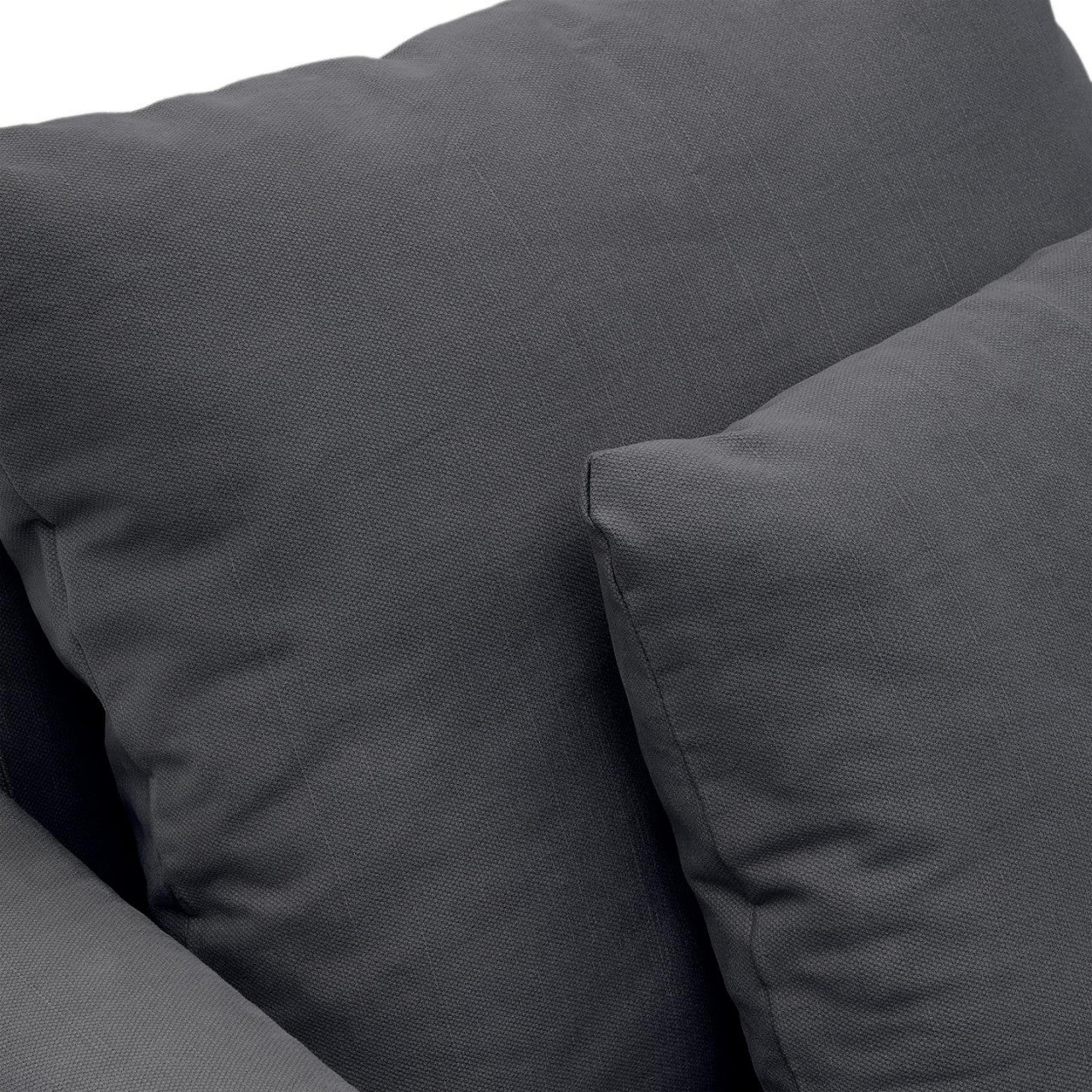 Fotoliu gri din textil Nora Kave Home