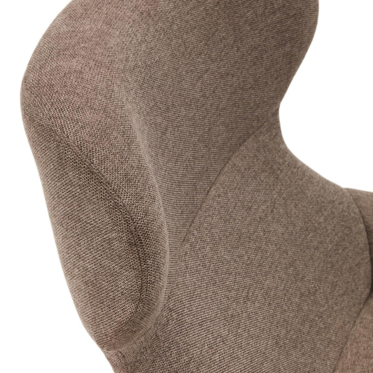 Fotoliu maro din textil Belina Kave Home