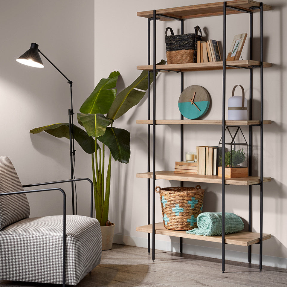 Fotoliu maro din textil Gamer Kave Home