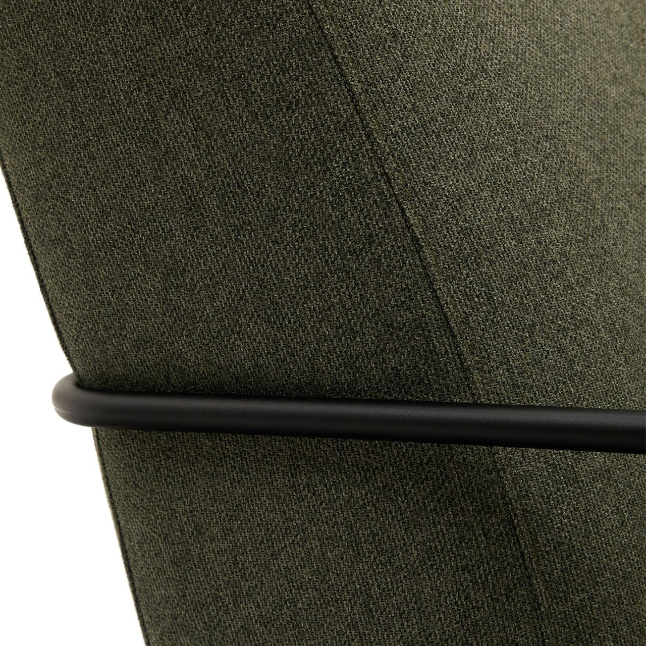 Fotoliu verde din textil Gamer Kave Home