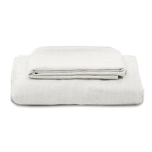 Husa pentru fotoliu ecru din textil 140 cm Nora Kave Home