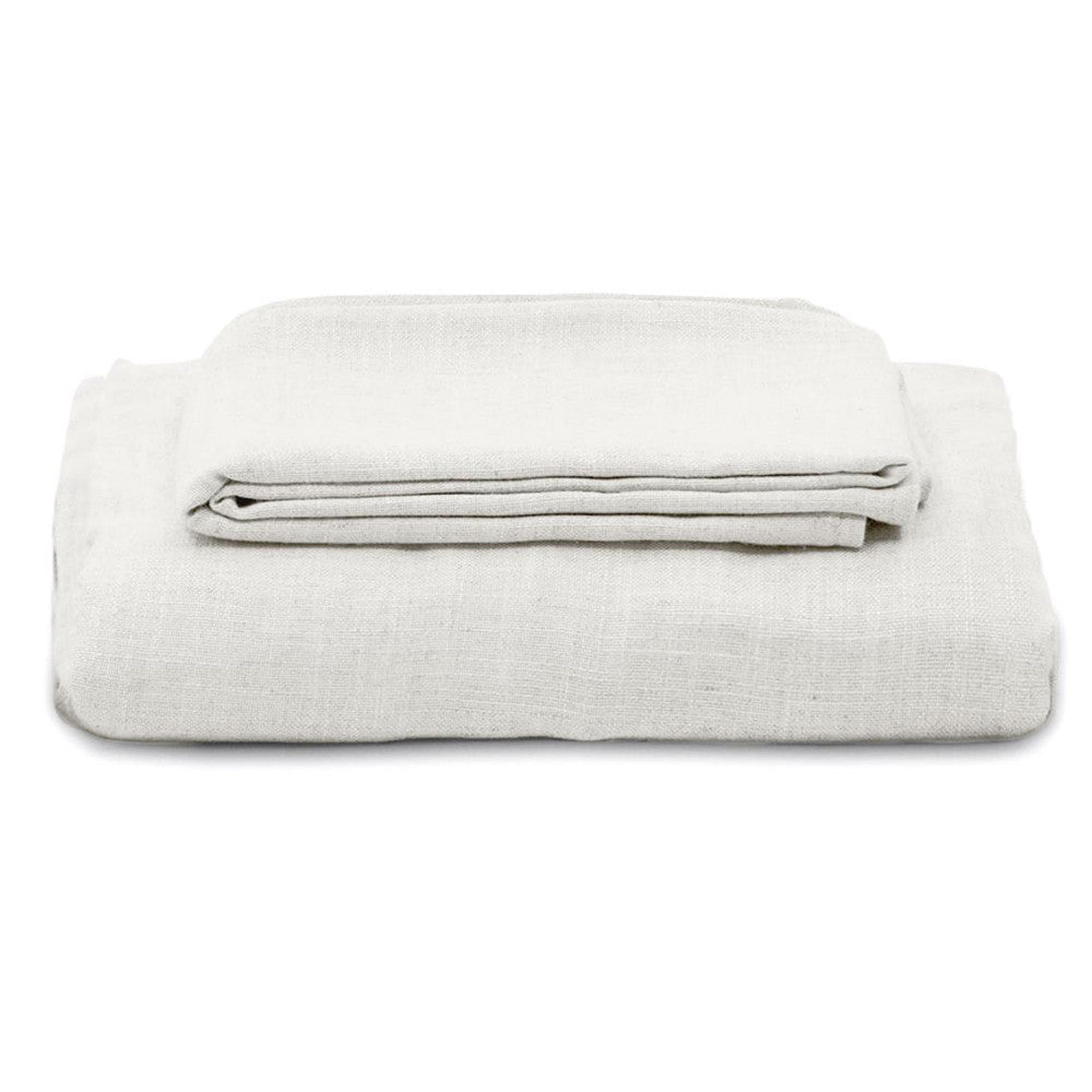 Husa pentru fotoliu ecru din textil 92 cm Nora Kave Home