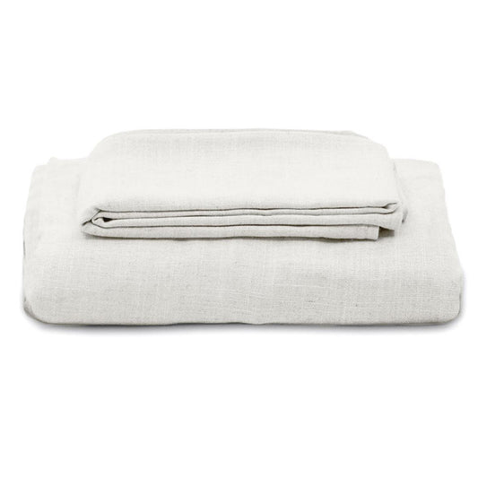 Husa pentru fotoliu ecru din textil 92 cm Nora Kave Home