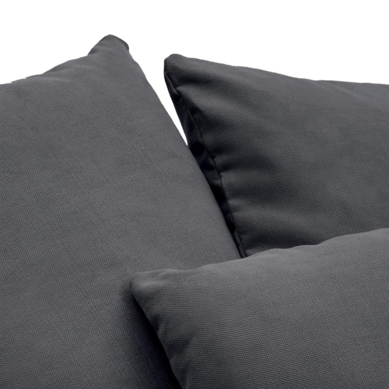 Husa pentru fotoliu gri antracit din textil 92 cm Nora Kave Home