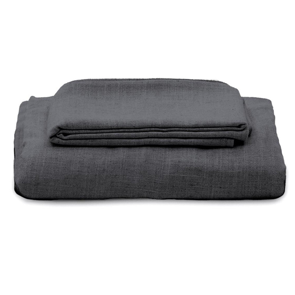 Husa pentru fotoliu gri din textil 140 cm Nora Kave Home