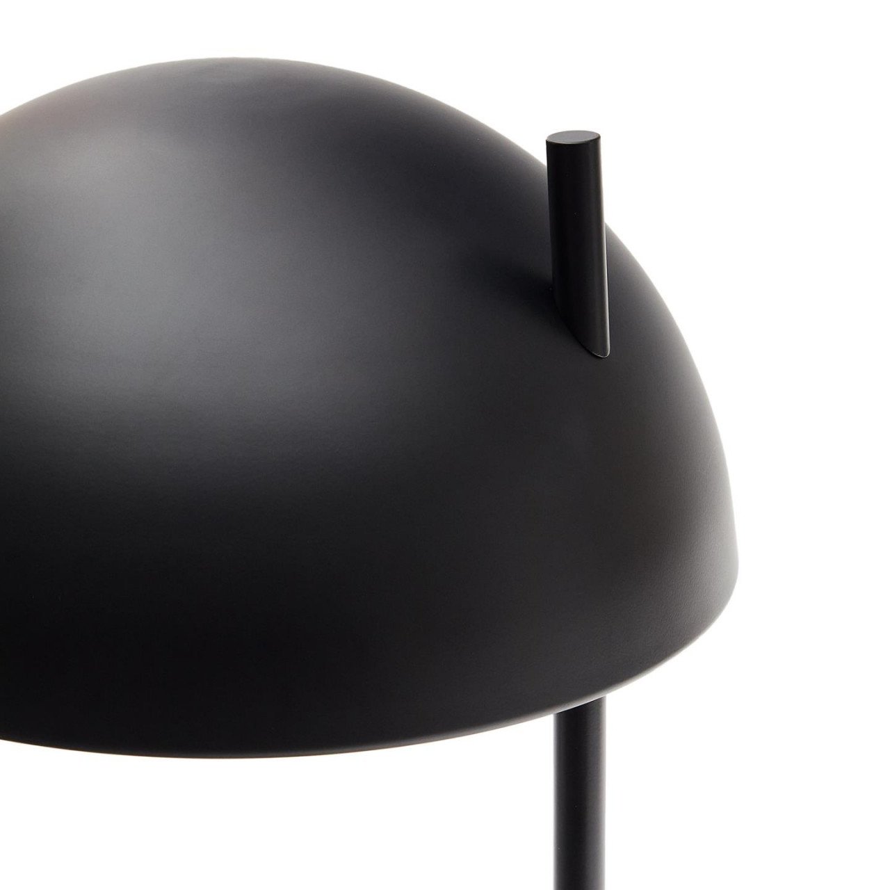 Lampa birou neagra din metal 49 cm Catlar Kave Home