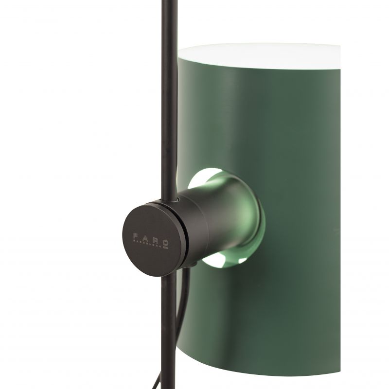 Lampa de podea orientabila design modern GUADALUPE verde