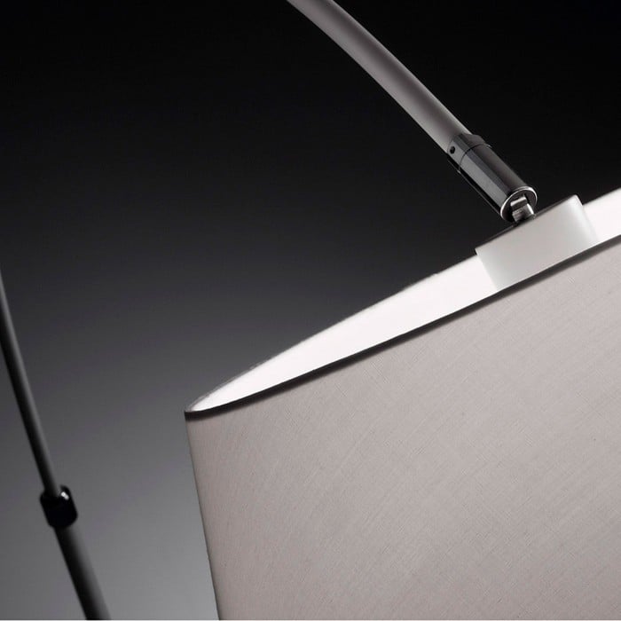 Lampadar alb din marmura 220 cm May Kave Home