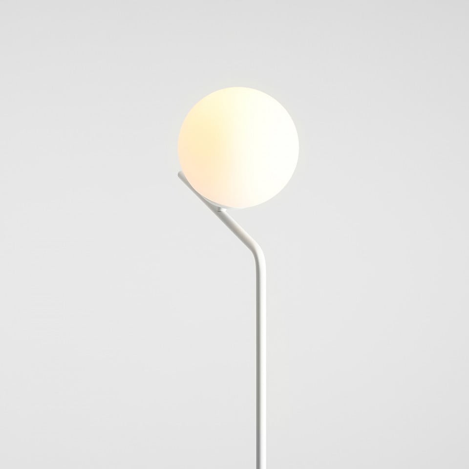 Lampadar alb din metal 161 cm Gallia Aldex