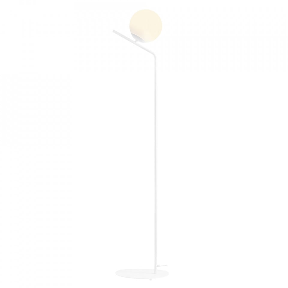 Lampadar alb din metal 161 cm Gallia Aldex