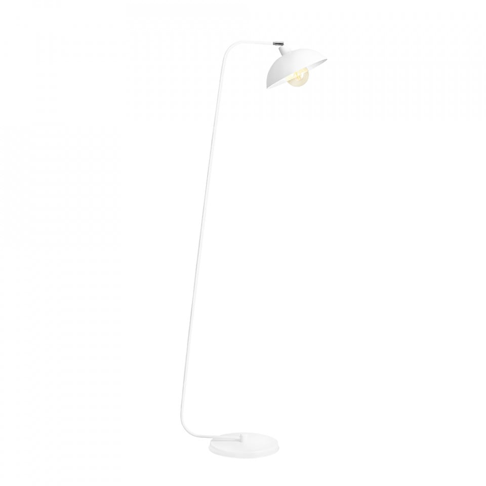 Lampadar alb din metal 165 cm Espace Aldex