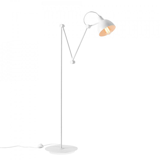 Lampadar alb din metal 233 cm Aida Bialy Aldex