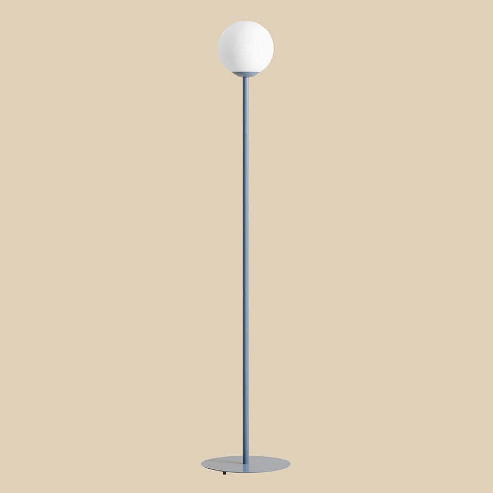 Lampadar albastru din metal 162 cm Pinne Aldex