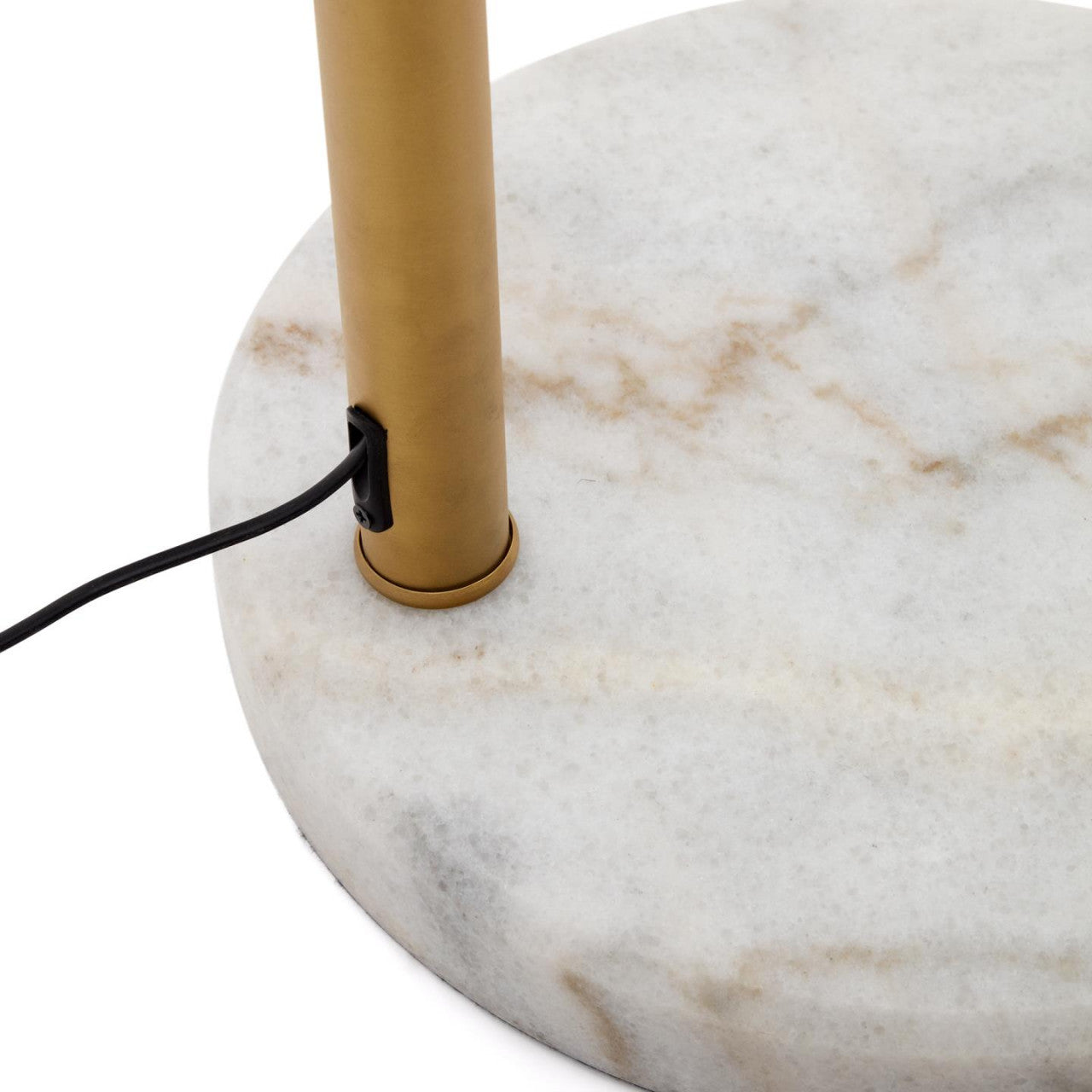 Lampadar auriu din metal 160 cm Madali Kave Home