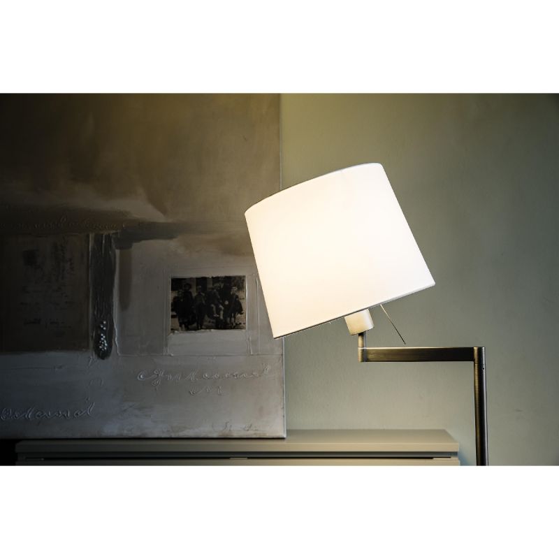 Lampadar / Lampa de podea design elegant ARTIS bronz/alb