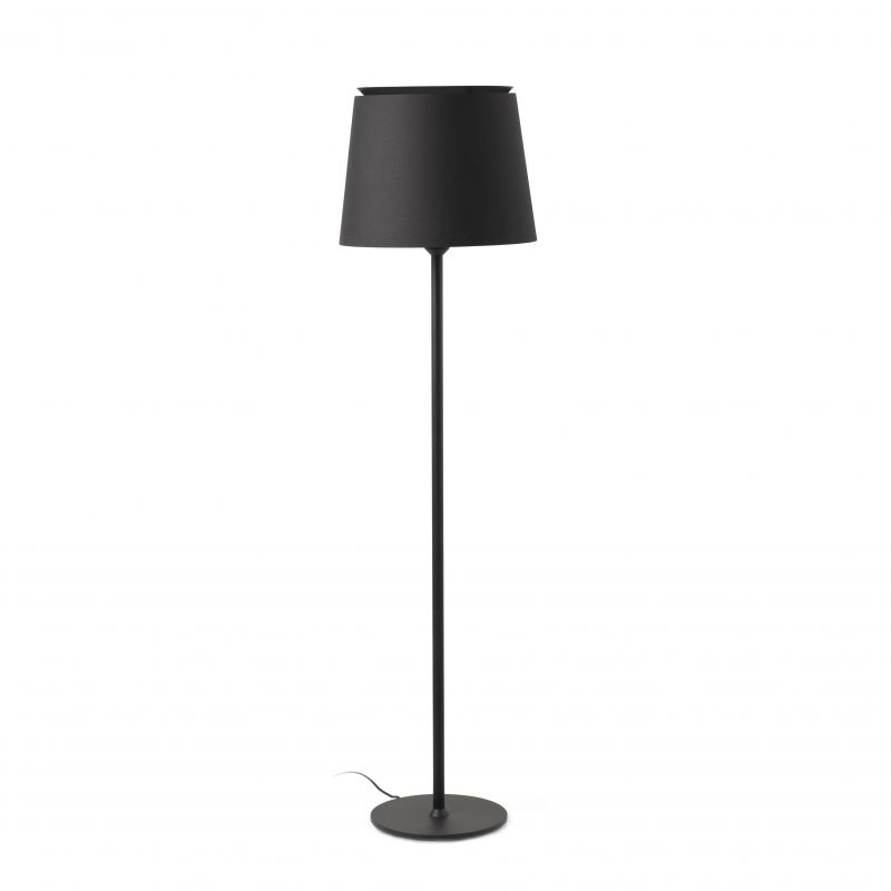Lampadar / Lampa de podea moderna design elegant SAVOY neagra