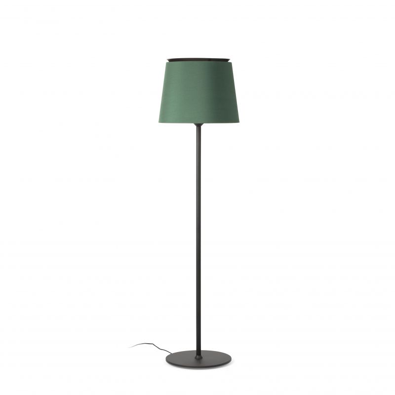 Lampadar / Lampa de podea moderna design elegant SAVOY negru/verde