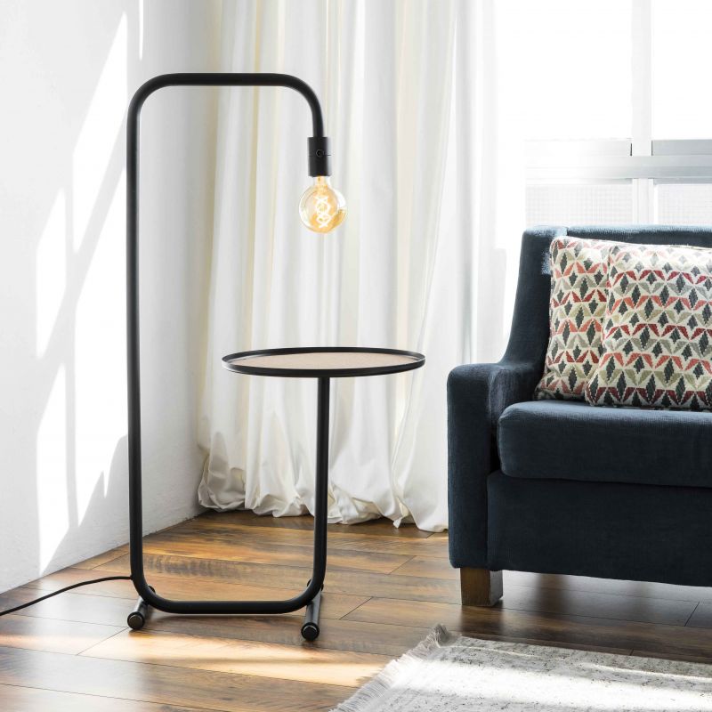 Lampadar minimalist design multifunctional GUEST Black