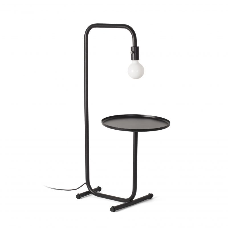 Lampadar minimalist design multifunctional GUEST Black