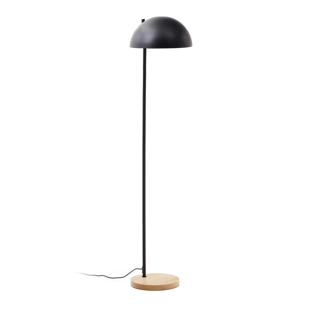 Lampadar negru din metal 150 cm Catlar Kave Home