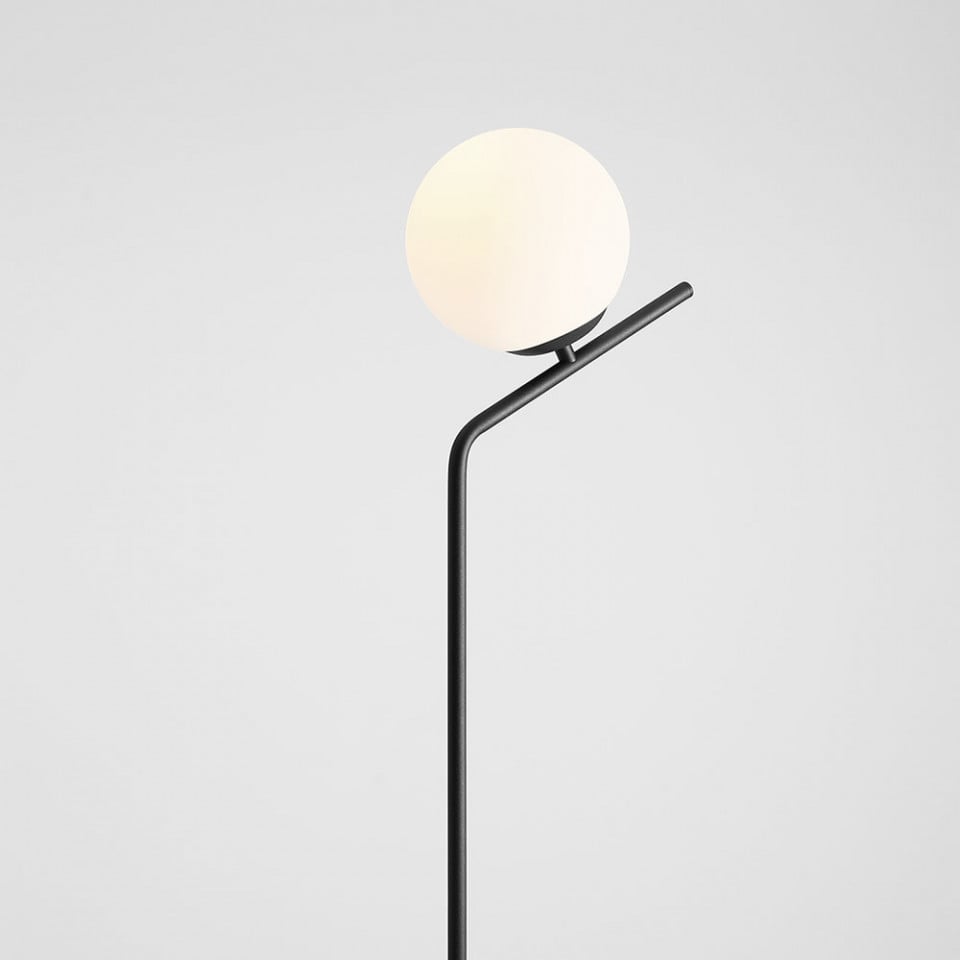 Lampadar negru din metal 161 cm Gallia Aldex