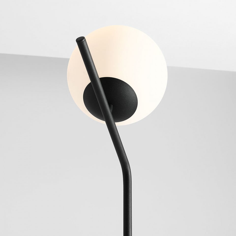 Lampadar negru din metal 161 cm Gallia Aldex