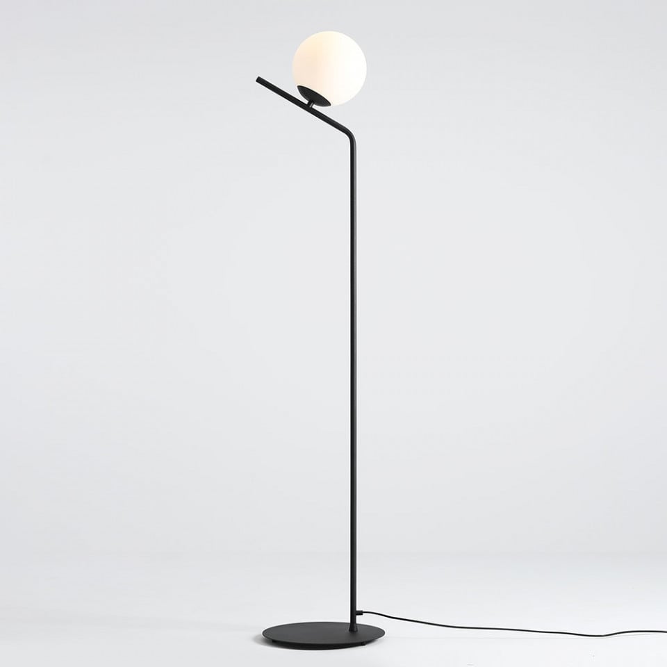 Lampadar negru din metal 161 cm Gallia Aldex
