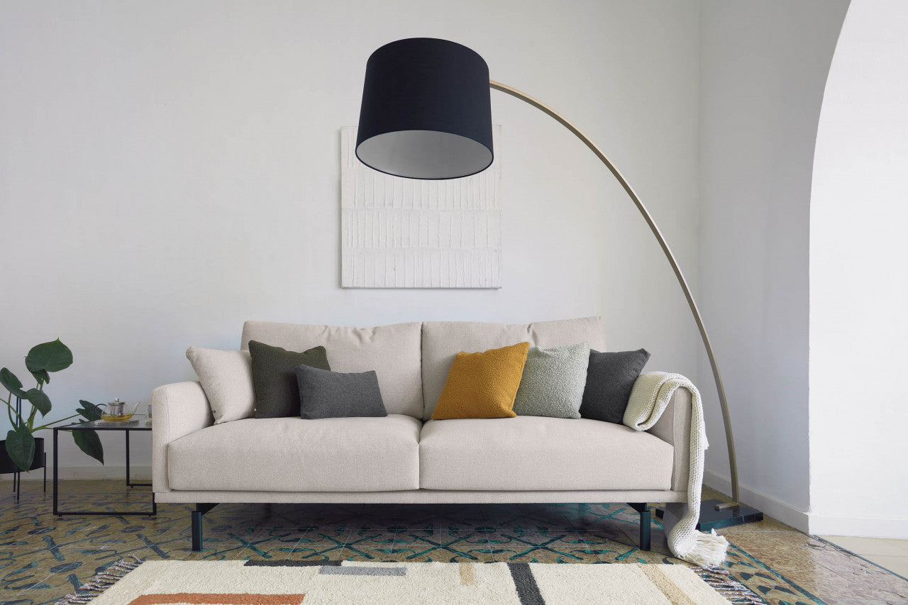 Lampadar negru din metal 210 cm Juhe Kave Home