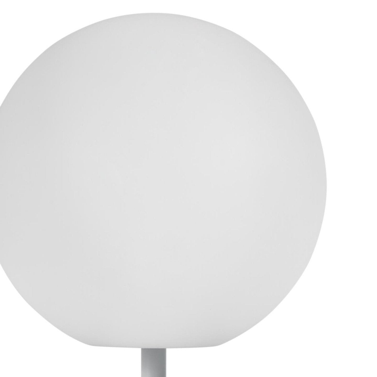 Lampadar portabil alb din metal 120 cm Dinesh Kave Home
