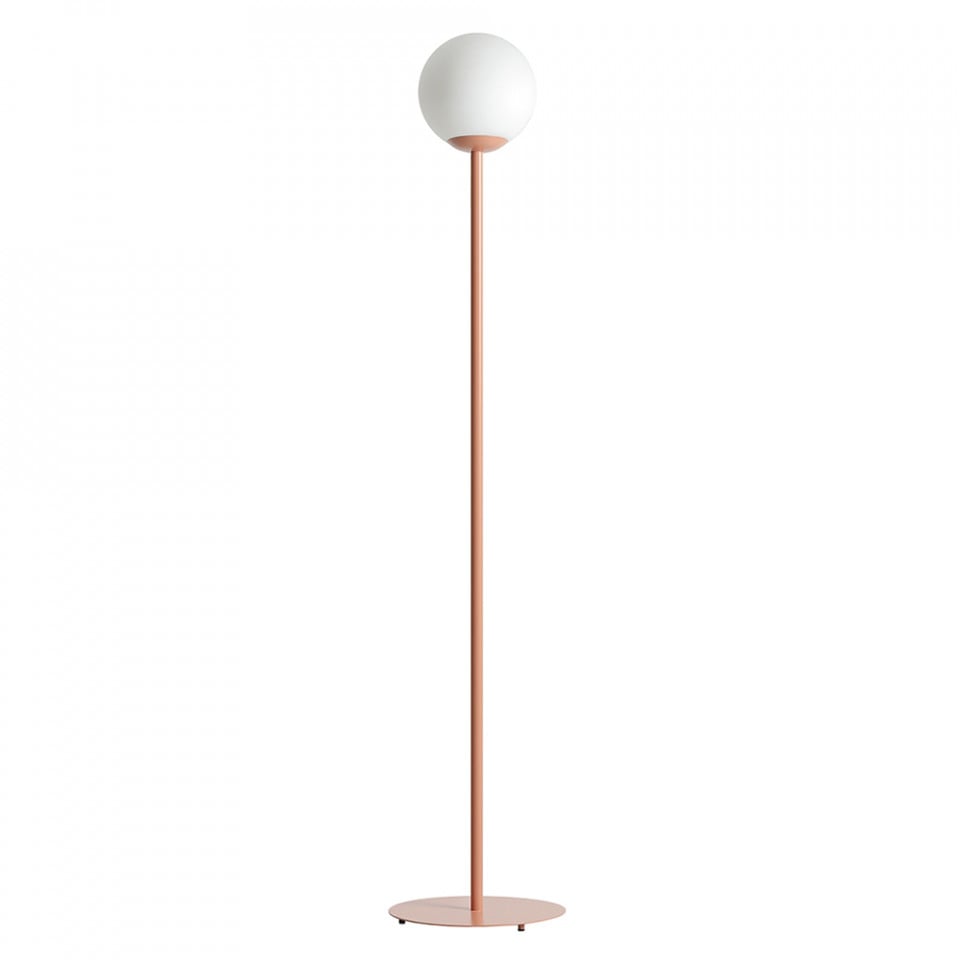 Lampadar rosu corai din metal 162 cm Pinne Aldex