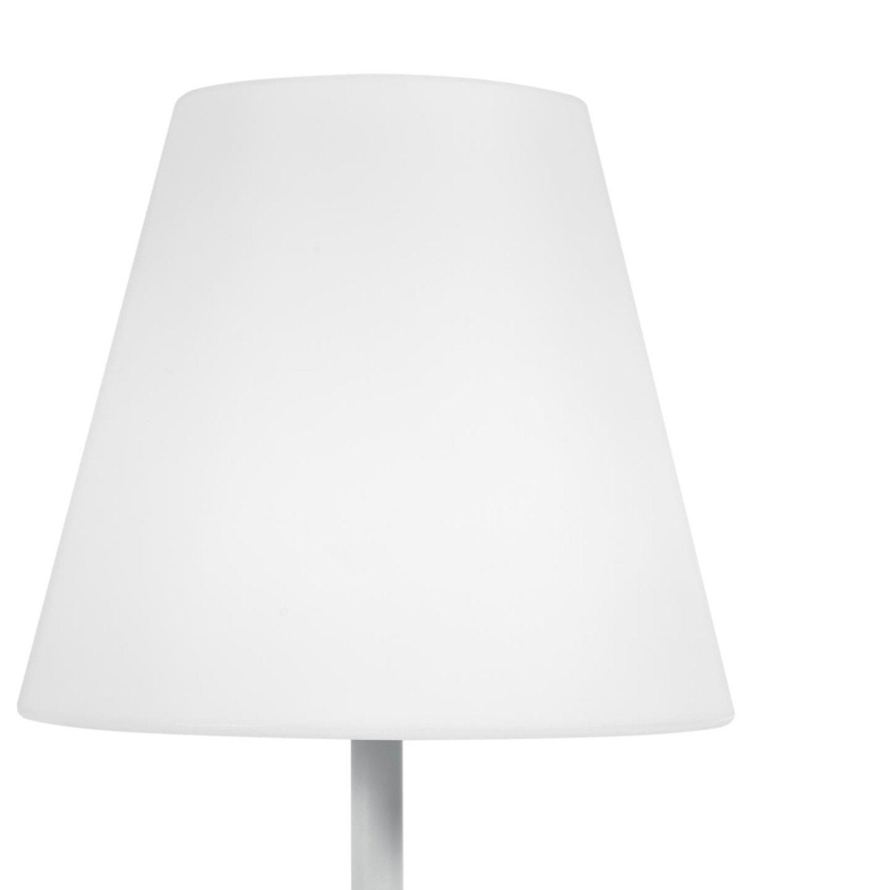 Lampadar solar alb din metal 120 cm Amaray Kave Home