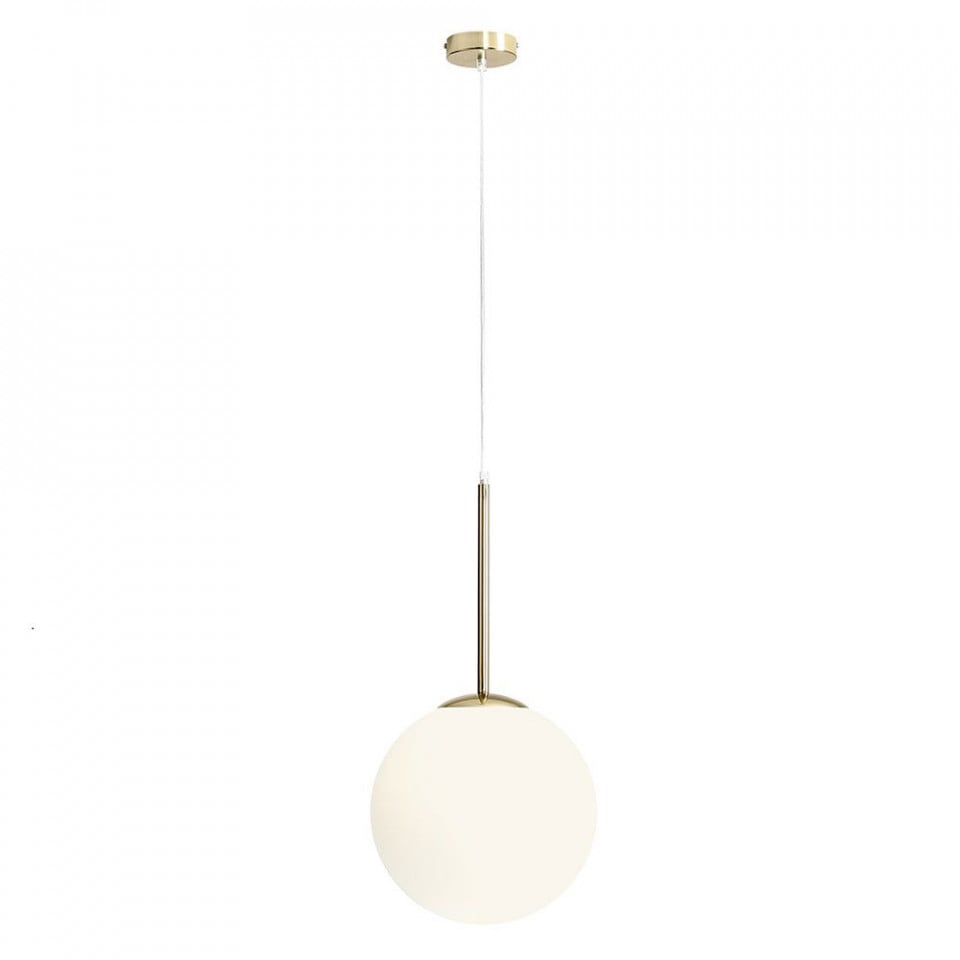 Lustra alba/aurie din sticla Bosso Medium Aldex