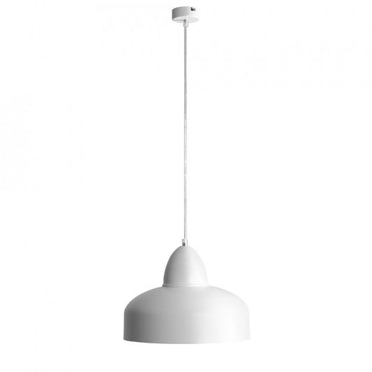 Lustra alba din metal Como Aldex