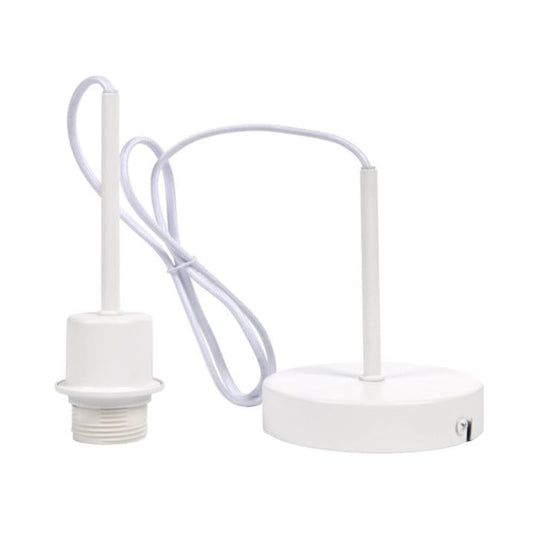 Lustra alba din metal Fulvia Kave Home