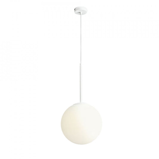 Lustra alba din sticla Bosso Medium Aldex