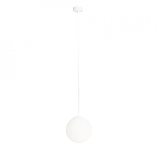 Lustra alba din sticla Bosso Mini Aldex