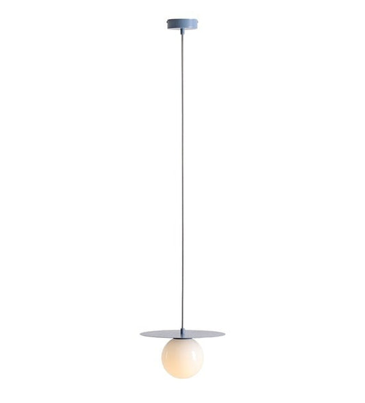 Lustra albastru deschis/alba din metal Loop S Aldex