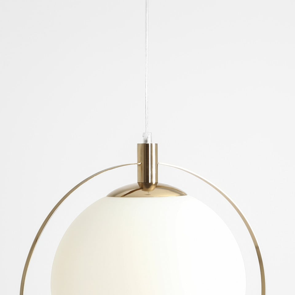 Lustra aurie/alba din metal Aura Aldex