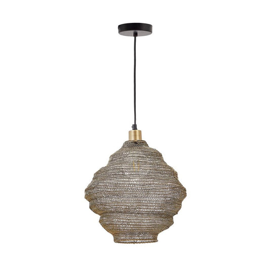 Lustra aurie din metal Sarraco Kave Home