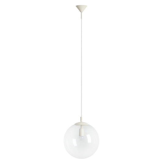 Lustra crem/transparenta din sticla Globe Aldex
